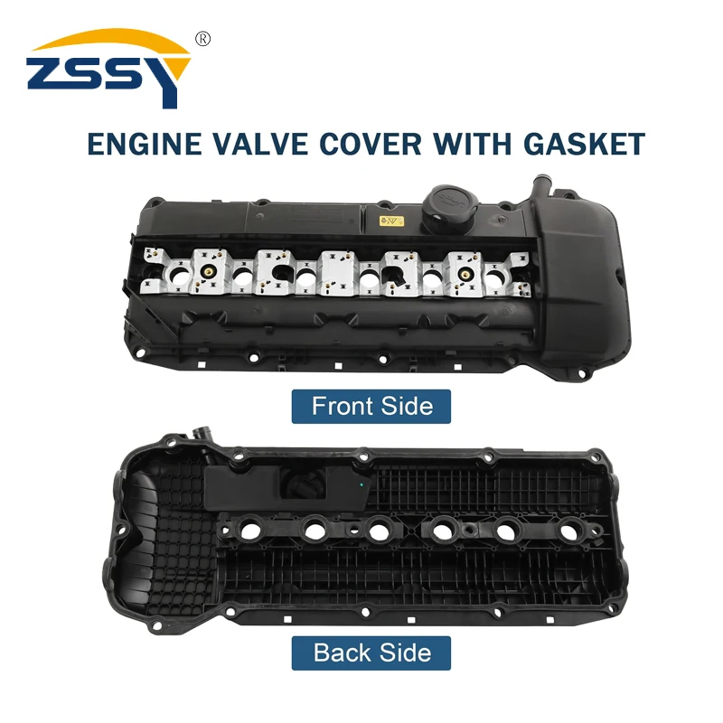 11121432928 New Engine Valve Cover w/Gasket For BMW M54 M52 E39 E46 525i 528i 325i 328i 330i X5 Z3 2.5L 2.8L 3.0L Rocker Cover