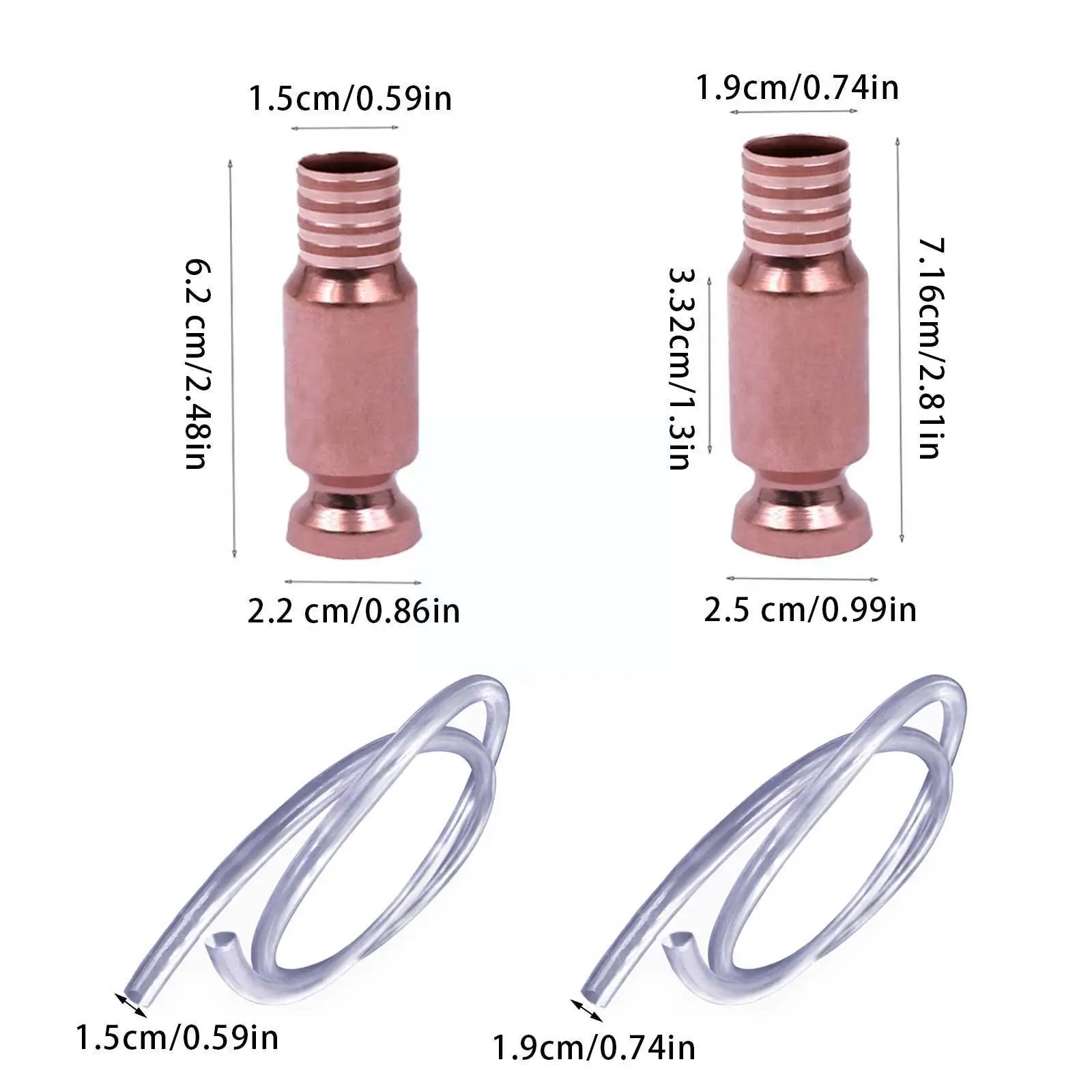 

Copper Siphon Filler Pipe Manual Self-priming Pumping Fittings Extractor Connector Pipe Gasoline Shaker Pipe Water Siphon O C7G1