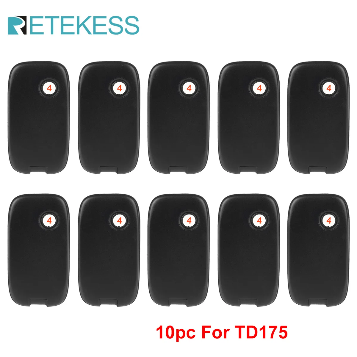 Retekess Coaster Pager Receivers 10Pcs for Restaurant Pager System