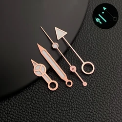 Luminous Multicolor GMT Watch Hands (Rose Gold Set)