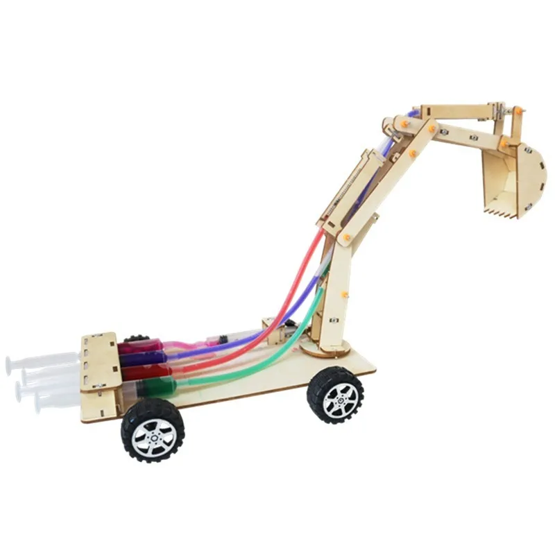 Wooden Hydraulic Excavator Kit 1