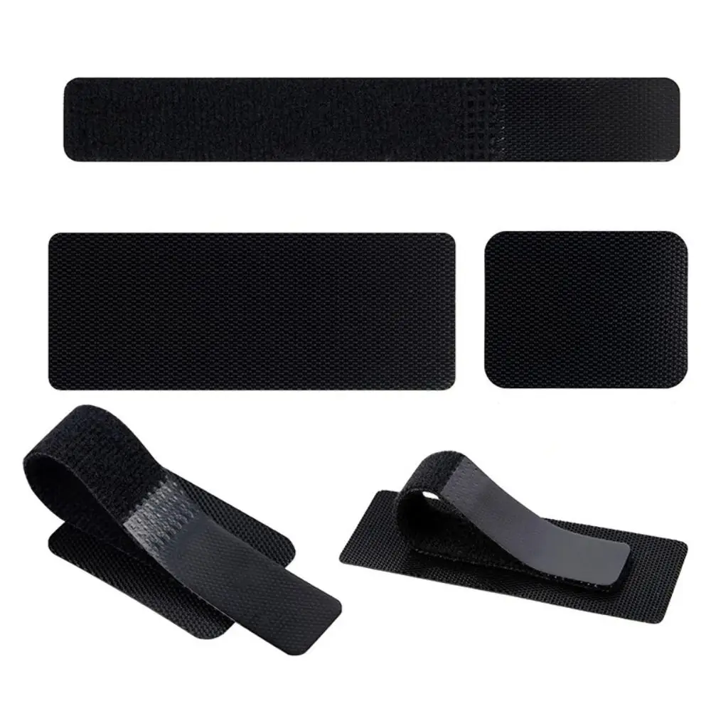 41개 책상 아래 케이블 정리 밴드 세트, 숨김형 훅앤루프 테이프, 데이터 케이블 보관, 조절 가능한 엉킴 방지 코드 정리기