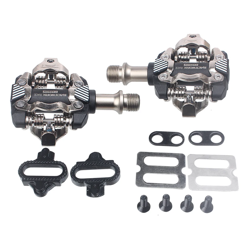 

MTB Pedals Ultralight Bearing Mountain Bike Self-Locking Pedal Bicycle Clips Doubleside SPD Cliples Pedal