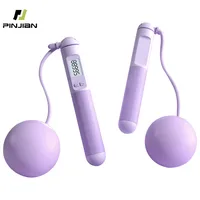 Counting Jump Rope ball Anti-Skid Handle Cordless Weighted Jump Rope for Home Use Portable Weight Loss for Indoor Outdoor 1