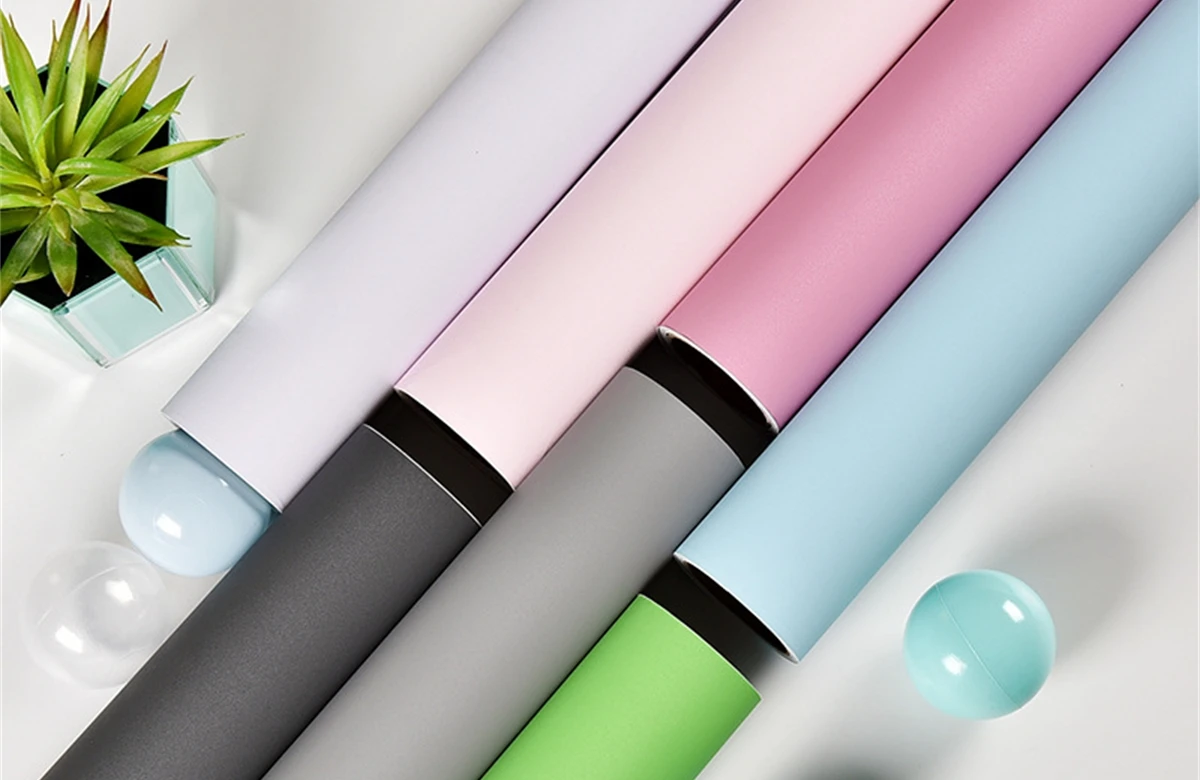 Description Picture 2 of itemMatte Thickened Solid Self adhesive Wallpaper for Walls In Rolls for Living Room Kitchen Furniture Wall Decor PVC Wall Stickers