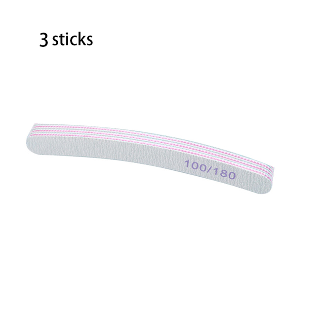 File 100 To 180 Manufacturers Buffs Lime-sand Nail Files 100x180 For Manicure Tools Professional Filer Touch Nail Remove