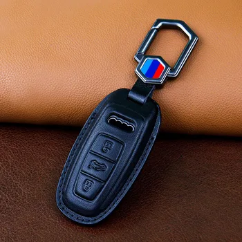 Cover chiate/telecomando per Audi A6 A7 A8 E-tron Q5 Q7 Q8 C8 D5 custodia protettiva accessori Fob