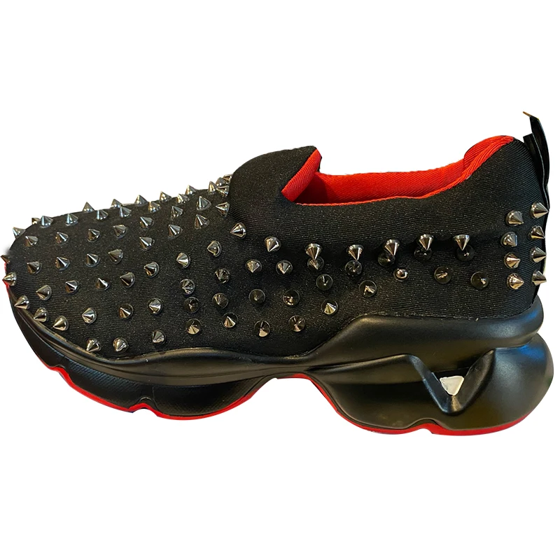 Sneakers Women Vulcanized Woman Rivet Shoes Female Platform Wedges Women's Leopard Casual Ladies Women's Sneakers Tennis Female 