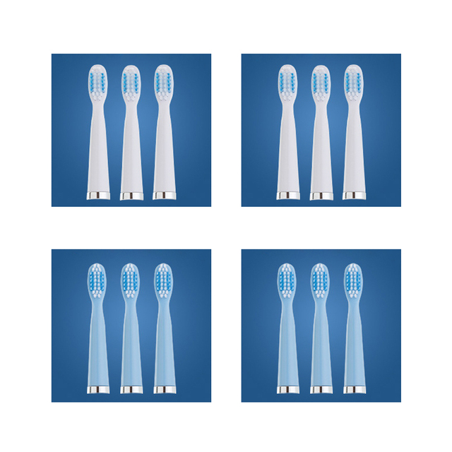 Electric Toothbrush With 4PCS Replacement Brush Heads 32000 High Frequency Sonic Vibration IPX7 Waterproof Toothbrush
