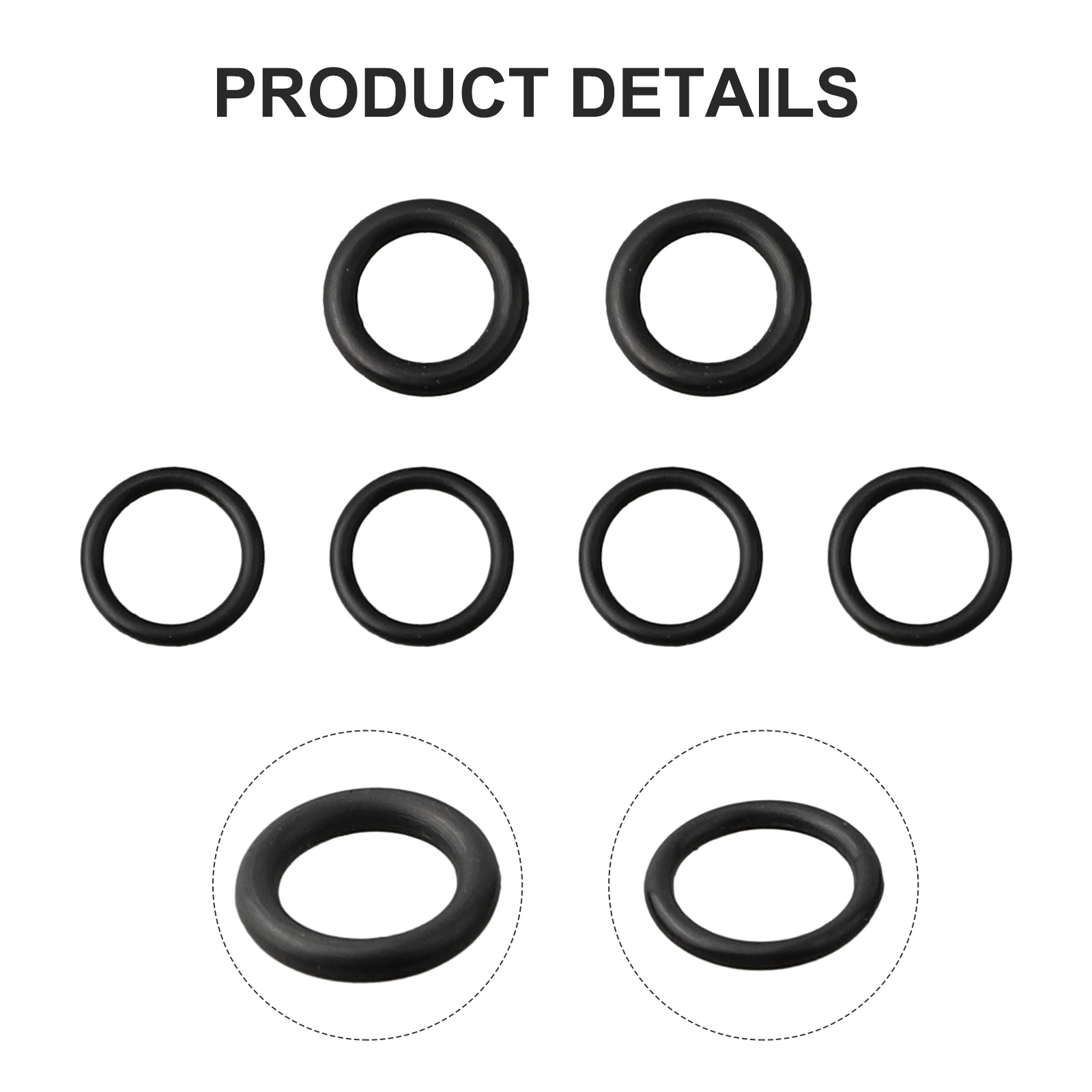 6pcs Hydraulic Disc Brake Clamp O-Ring Bicycle Brake Hose Calipers Banjo O Ring For-SHIMANO XT XTR SM-BH90 Parts
