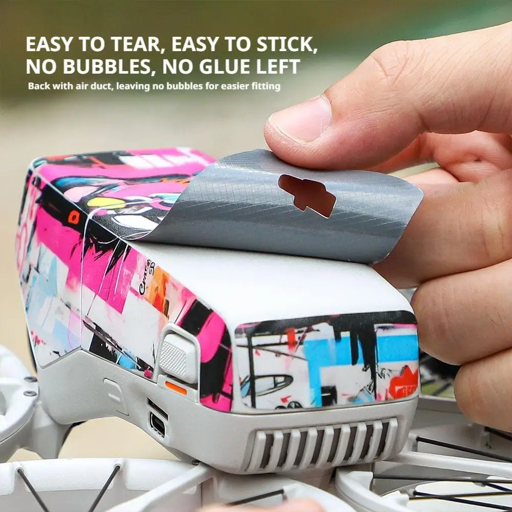 Decorative Sticker Kit For DJI Flip/RC 2/RC N3 Cool Decorative Stickers Anti-scrach Protective Flim For DJI Flip/RC 2/RC N3 Tool