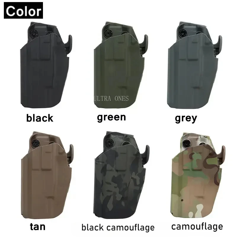 Tactical Gun Holster for GLock 17 20 21 22 37 SIG P226 Hunting Shooting Pistol Waist Holsters Airsoft Combat Gun Case