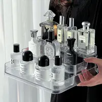 Desktop Perfume Shelf Bathroom Makeup Organizer Perfume Aromatherapy Organizer Skin Care Product Storage Rack Organizer 1