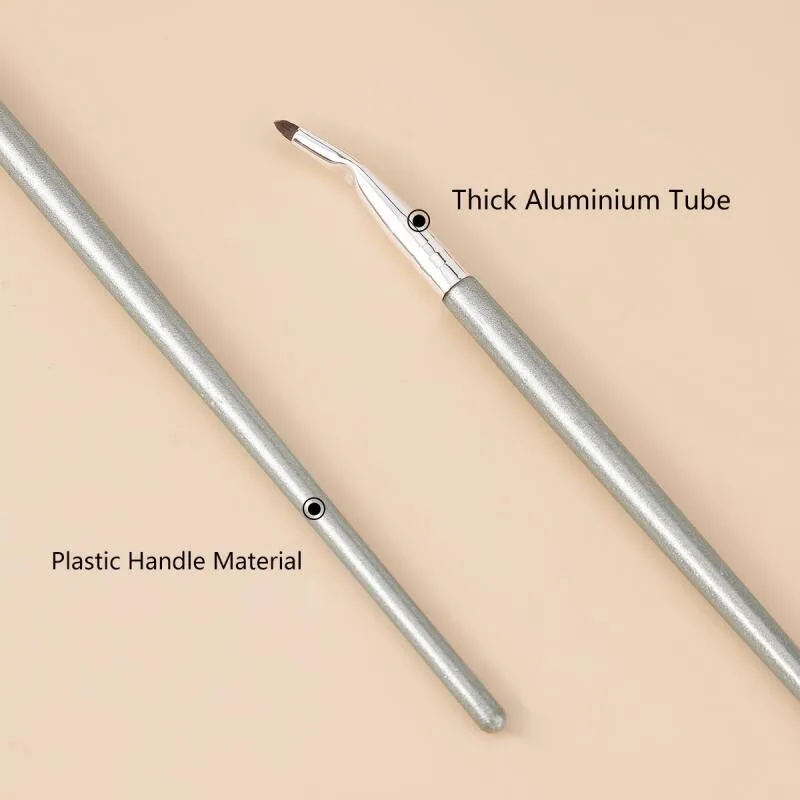 Bend Head Eyeliner Brush Eye Detail Makeup Brush Under Eyes Tear Trough Concealer Brush Detail Eye Liner Precision Cosmetic Tool 2