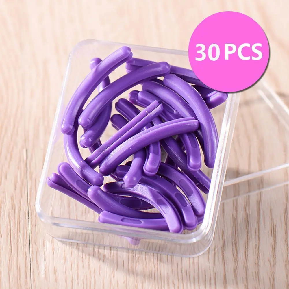 Eyelash Curler Replacement Pads Universal Type Curling High Elastic Rubber Pad Silicone Gel Beauty Replacement Tool 30pcs/set