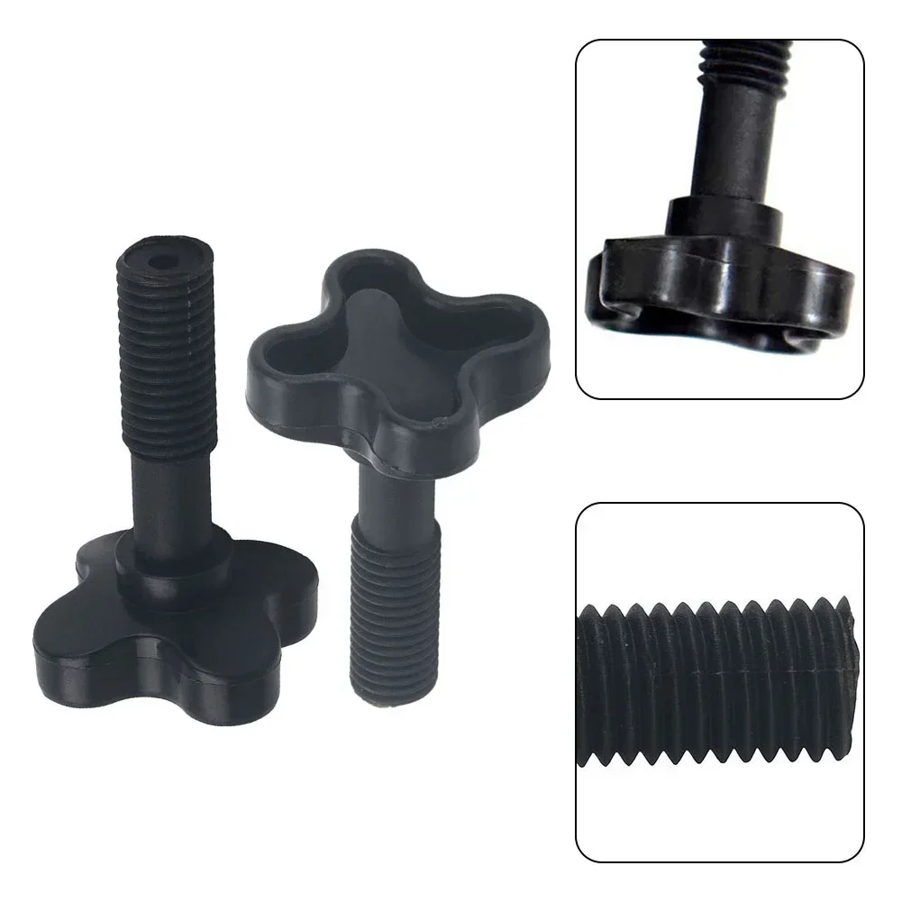 Screws Fix Plastic Screws Reliable and Sturdy Black Plastic Screw Bolts for your For Garden Swing Chair Canopy