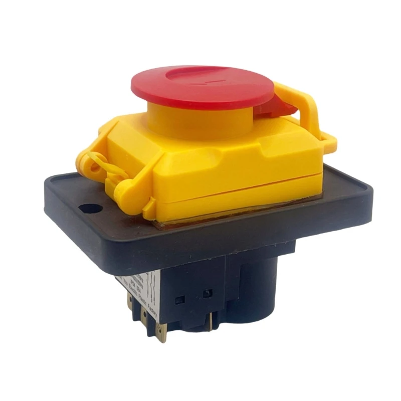 Y1UU DIY Projects & Repairs Switches Convenient Control Switches KJD18 7 Pin Electromagnetic Button for Home Improvement