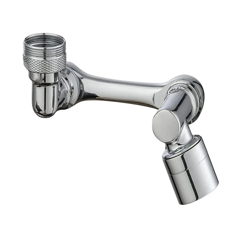 Rotatable Multifunctional Extension Faucet Aerator 1080 Degree Swivel Robotic Arm Water Filter Sink Water Tap Bubbler Sink Fit 6