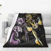 Robot Murder Drones Anime Movie Warm Soft Blankets Uzi Travel Plush Throw Blanket Fashion Chair Flannel Bedspread Sofa Bed Cover 2