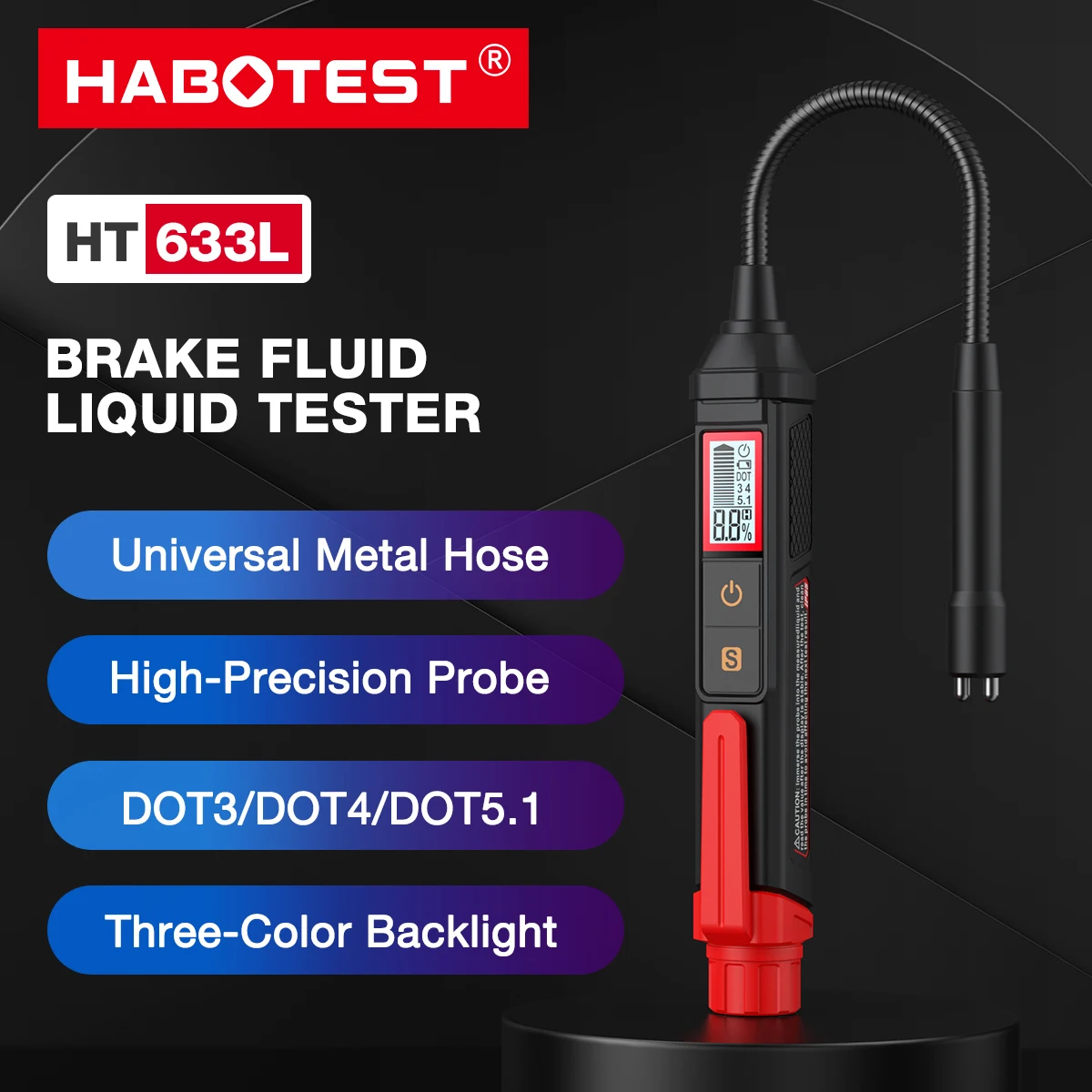 Car Brake Fluid Tester Brake Oil Testing Pen