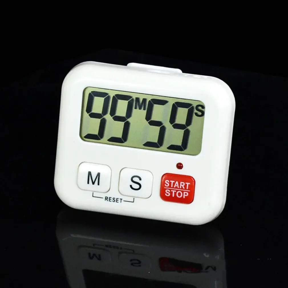 Temporizador Digital De Cocina Con Imán 99 Minutos, Alarma Fuerte  Productivity Timer