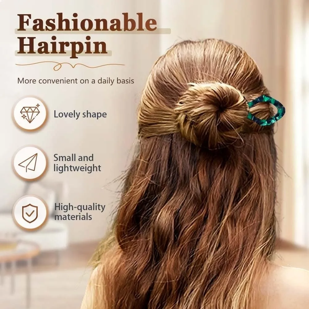 Hairstyle Tool Hair Accessories French Hair Pins Headbands V-Shaped Hair Clips Geometric Design Headwear Hair Fork