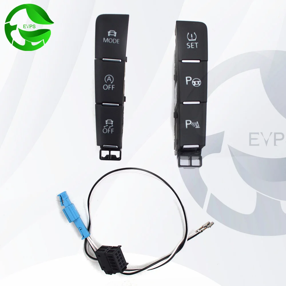 

Full pattern button For Golf 7 Golf mk7 Driving mode pattern button TPMS Pattern button For Golf 7 Decorative button with cable