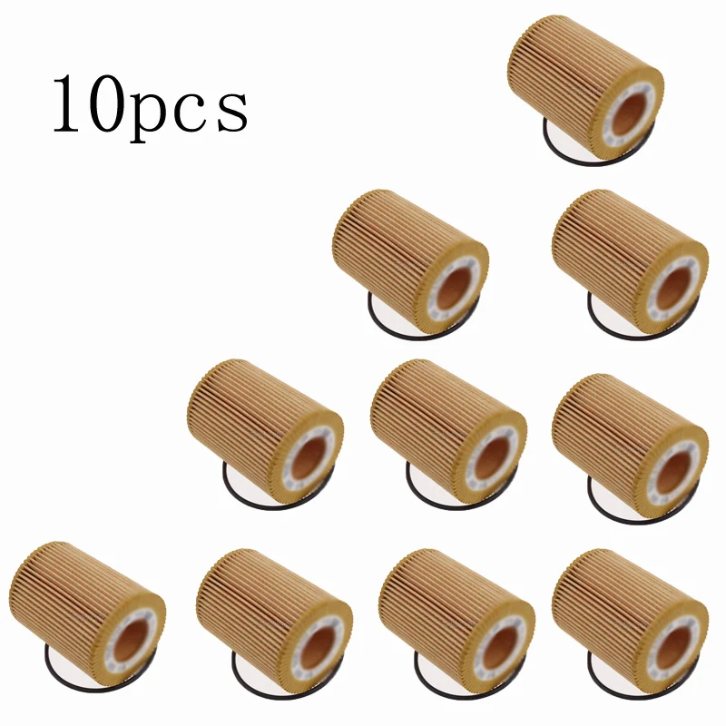 Filtro Olio 10 Pezzi Per Volvo S60 2011-2013 S80 2007-2013 V70 2008-2010 Xc60 2010-2013 Xc70 Xc90 30750013