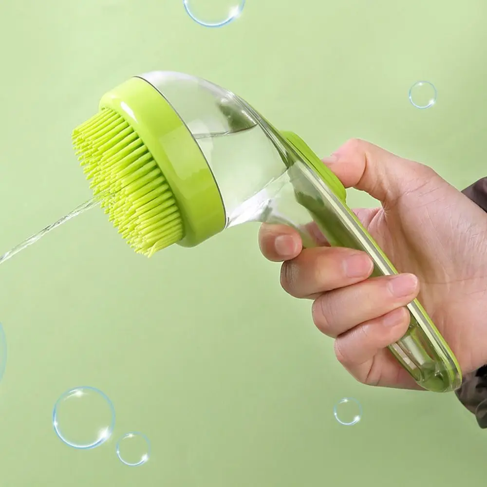 Kitten Brush Pet Bath Brush Cleaning Brushes Pet Supplies Shampoo Long Handle Cat Dog Grooming Comb for