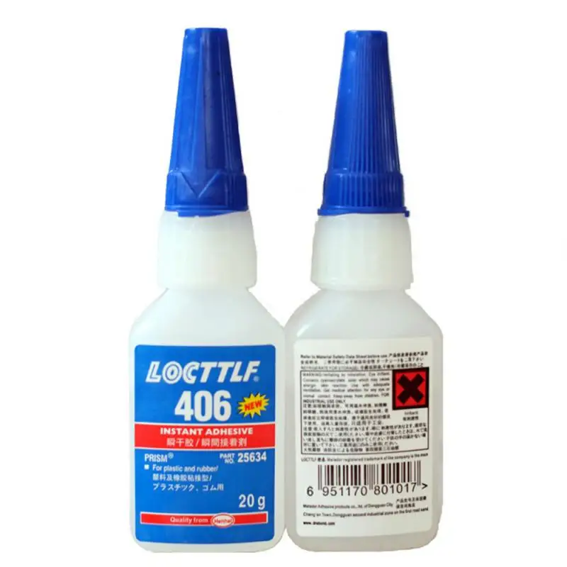 Party Yeah 1Pc 20G Loctite 401 Instant Adhesive Bottle Stronger Super Glue  Multi-Purpose 