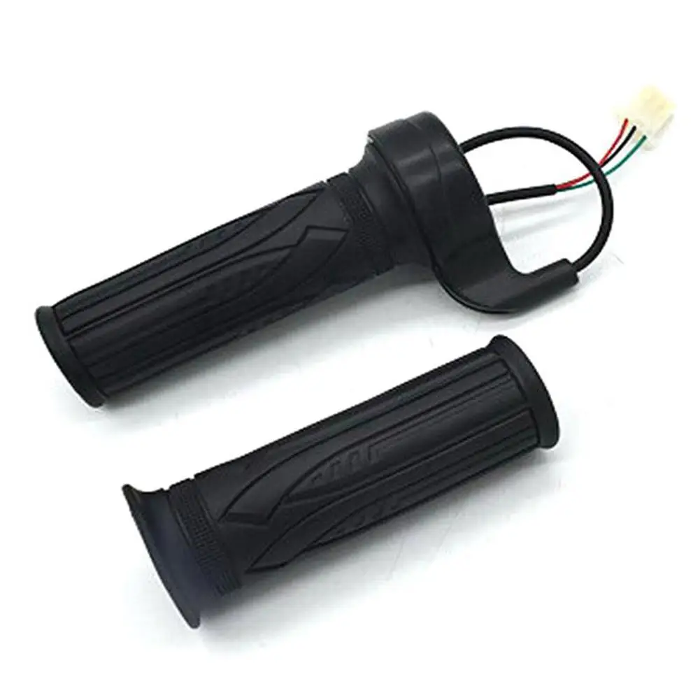Electric Bike Throttle 1 Pair 12-72v Accelerator Handle Twist Grip Replacement Parts
