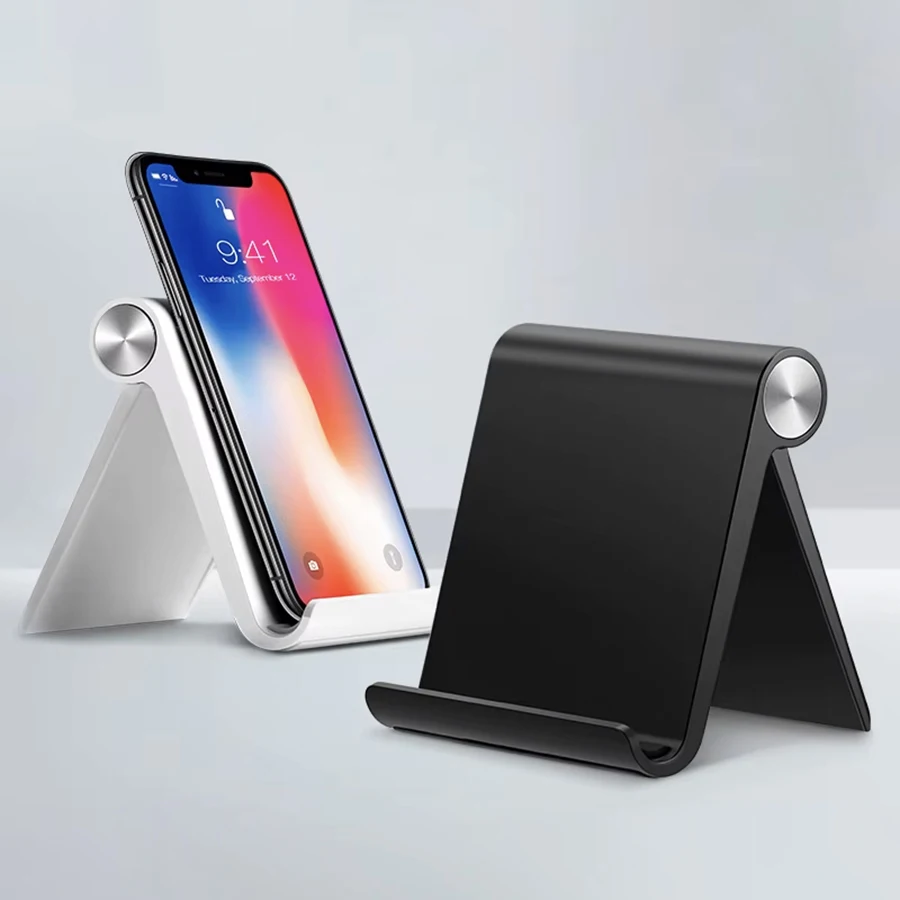 Supporto per telefono regolabile 1PCA, supporto da scrivania pieghevole e portatile, supporto universale per cellulare per iPhone, Samsung