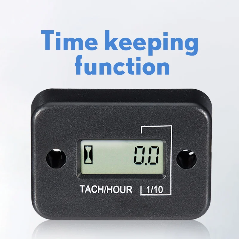 Tachometer Hour Meter ZSB-01/ 4or2 Waterproof LCD Display Stoke for Motorcycle ATV Snowmobile Marine Boat Ski Gasoline Engine tachometer gauge,engine tachometer,tachometer meter,engine hour meter