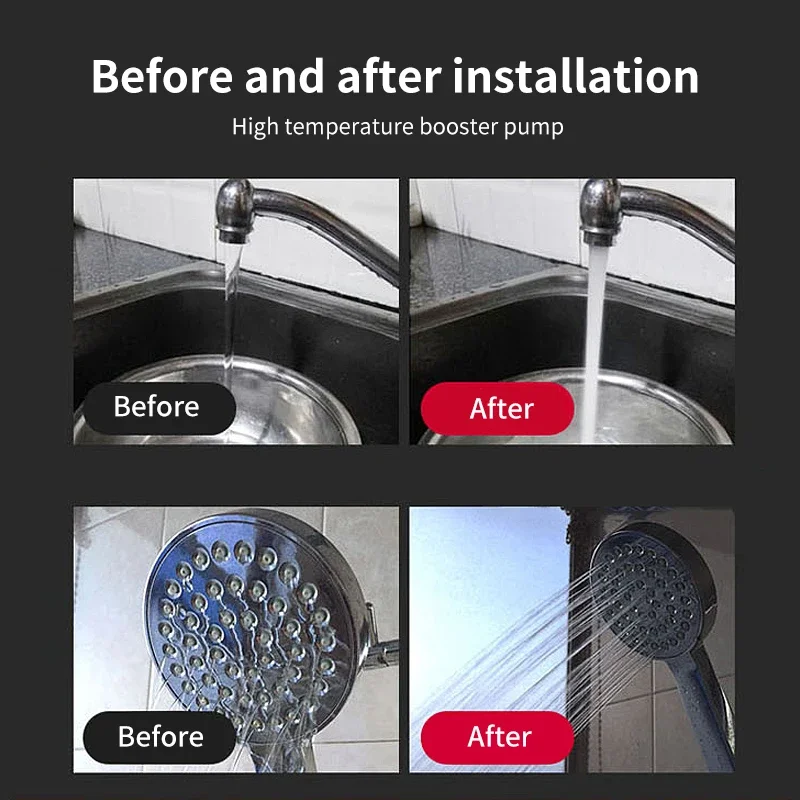 IP68 DC 12V 24V Stainless Steel Shaft Brushless 1/2" Water Pump Solar Water Heater Shower Circulation Fountain Pressurization stainless steel water pump