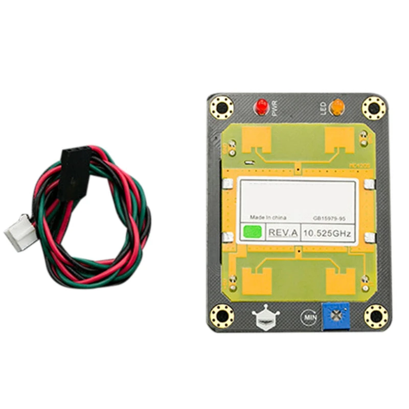 

Микроволновый датчик движения Dfrobot, совместим с детектором объектов UNO допплеровский детектор SEN0192 с мобильным детектором