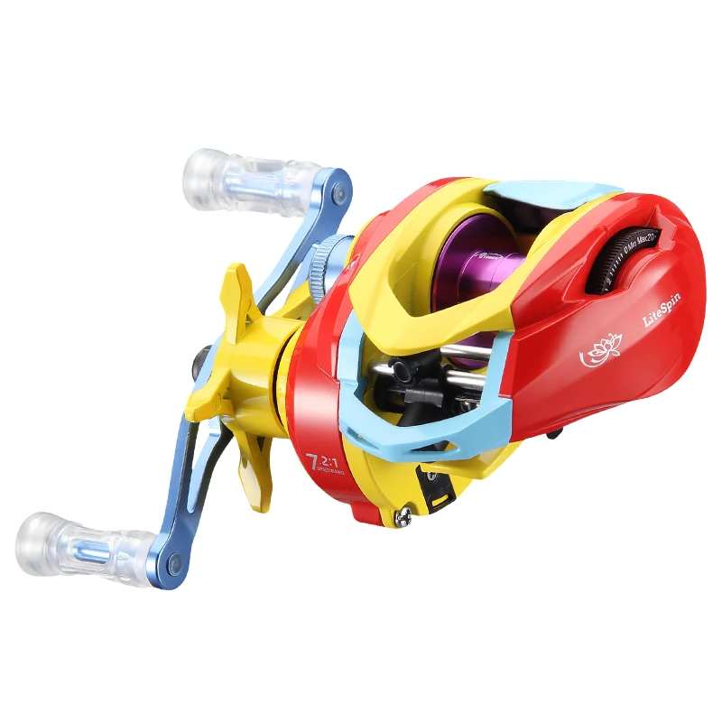 TEBEN LSY Carbon Fiber Baitcasting Reel Ultra-Lightweight 5+1