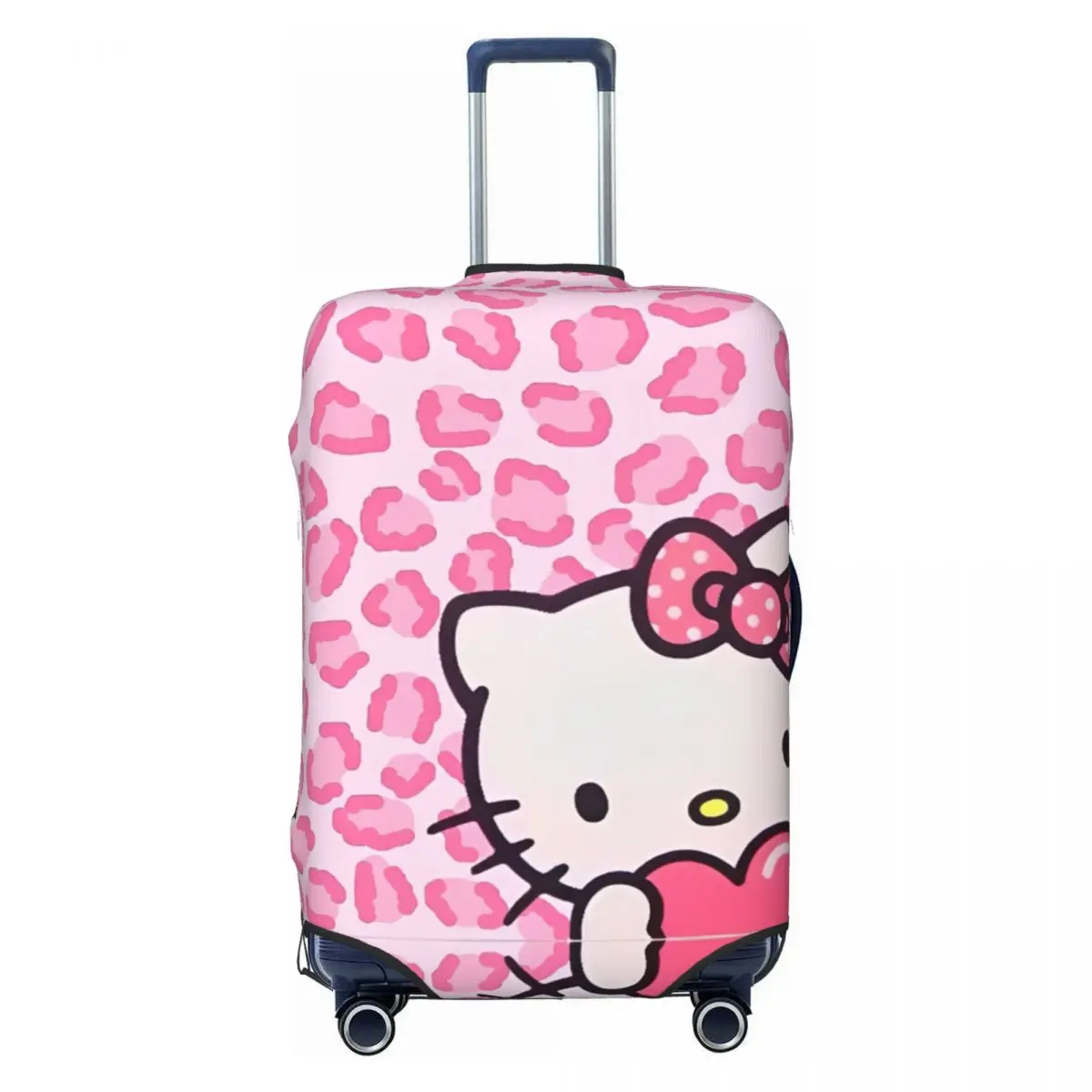 Hello Kitty Suitcase Cover Holiday Fun Cartoon Animal Customized Any Color Luggage Case Travel Protector 2