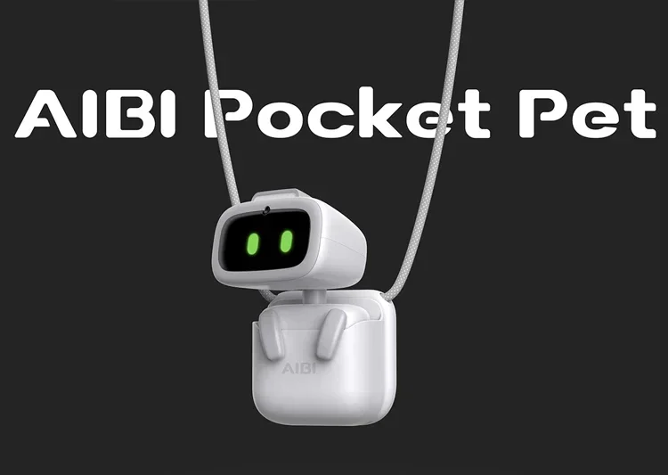 Aibi Robot de bolsillo para mascotas, juguete de compañero, interacción emocional, Chat, rompecabezas de cámara, inteligencia Artificial, regalo para mascotas de escritorio