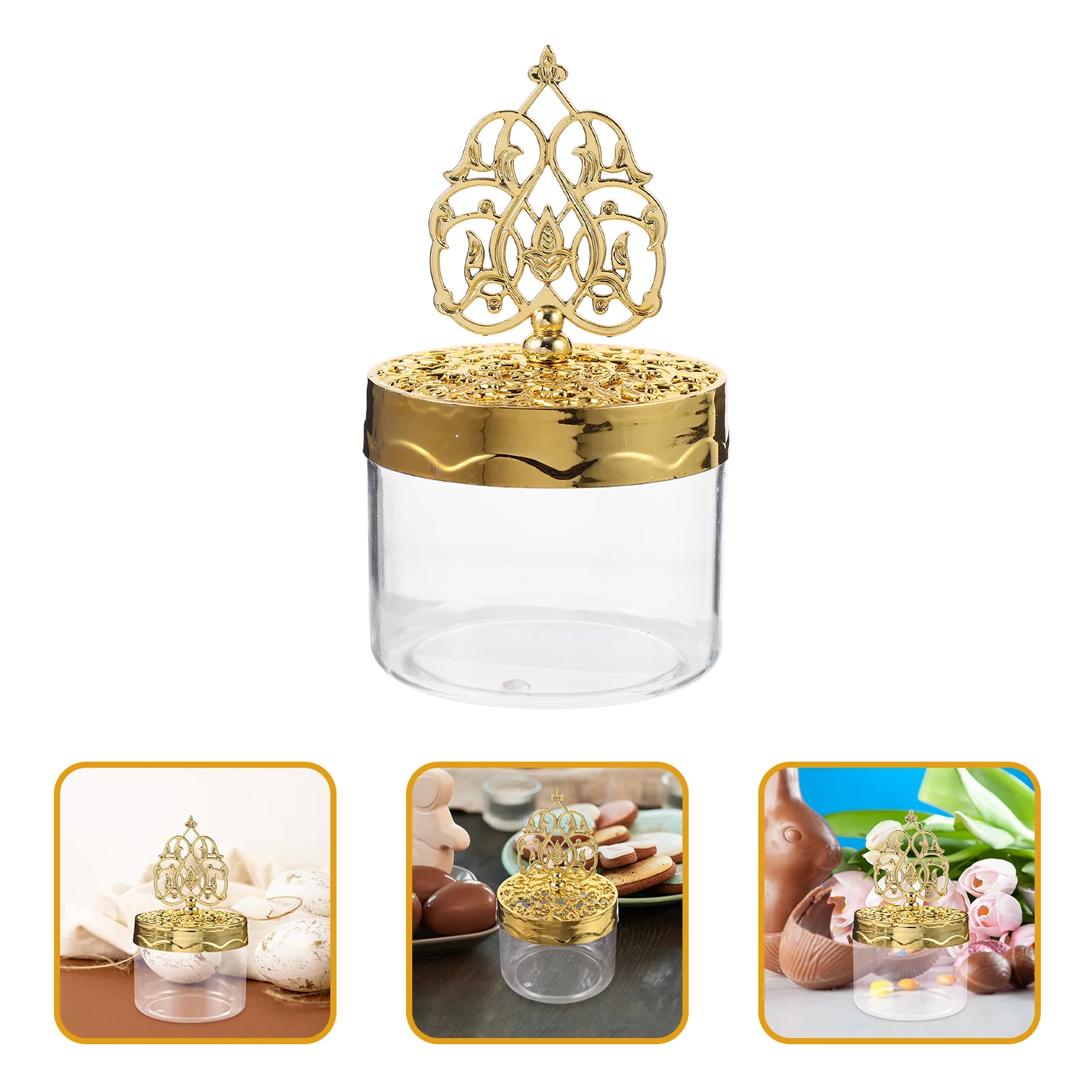 

12pcs Candy Storage Box Party Use Candy Storage Box Candy Container Wedding Candy Container