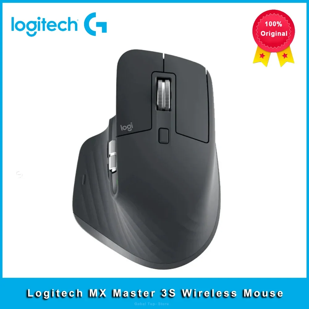 

Logitech MX Master 3S / MX Master 3 Wireless Mouse 8000 DPI Auto-Shift Scroll Wheel Wireless Bluetooth Mouse Office Mice