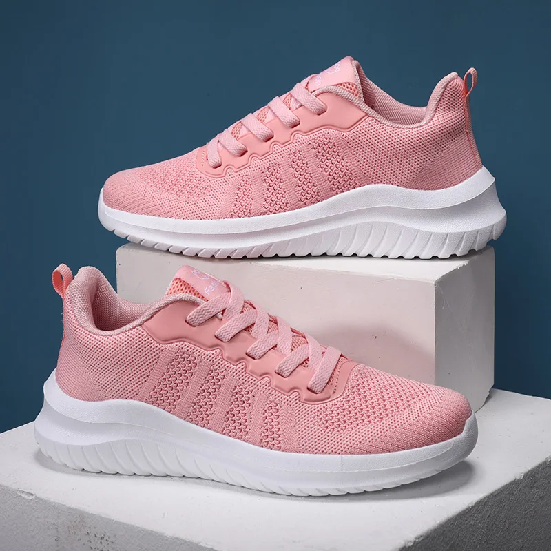 

Summer Breathable Mesh Running Shoes for Women Breathable Casual Shoes Light Sports Walking Sneakers Girls Running Shoes