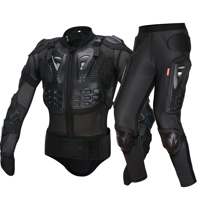 Veste de moto d'été Armure de moto pour hommes Armure de corps de moto Veste d'équitation de motocross S-4XL de protection du corps de vélo de course 1