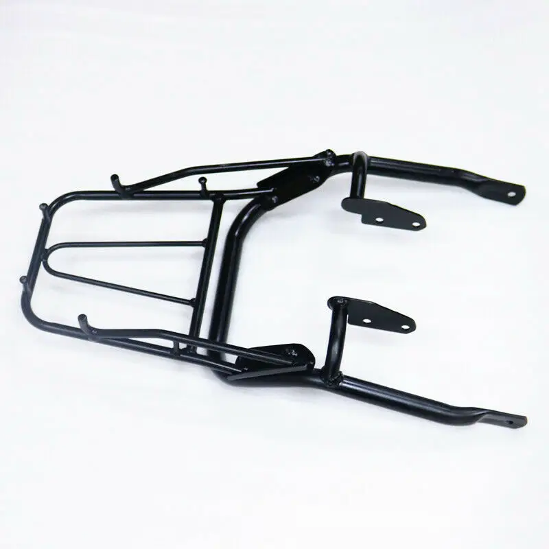 Black Rear Seat Luggage Rack Back Support Bracket Carrier For Honda FTR223 FTR