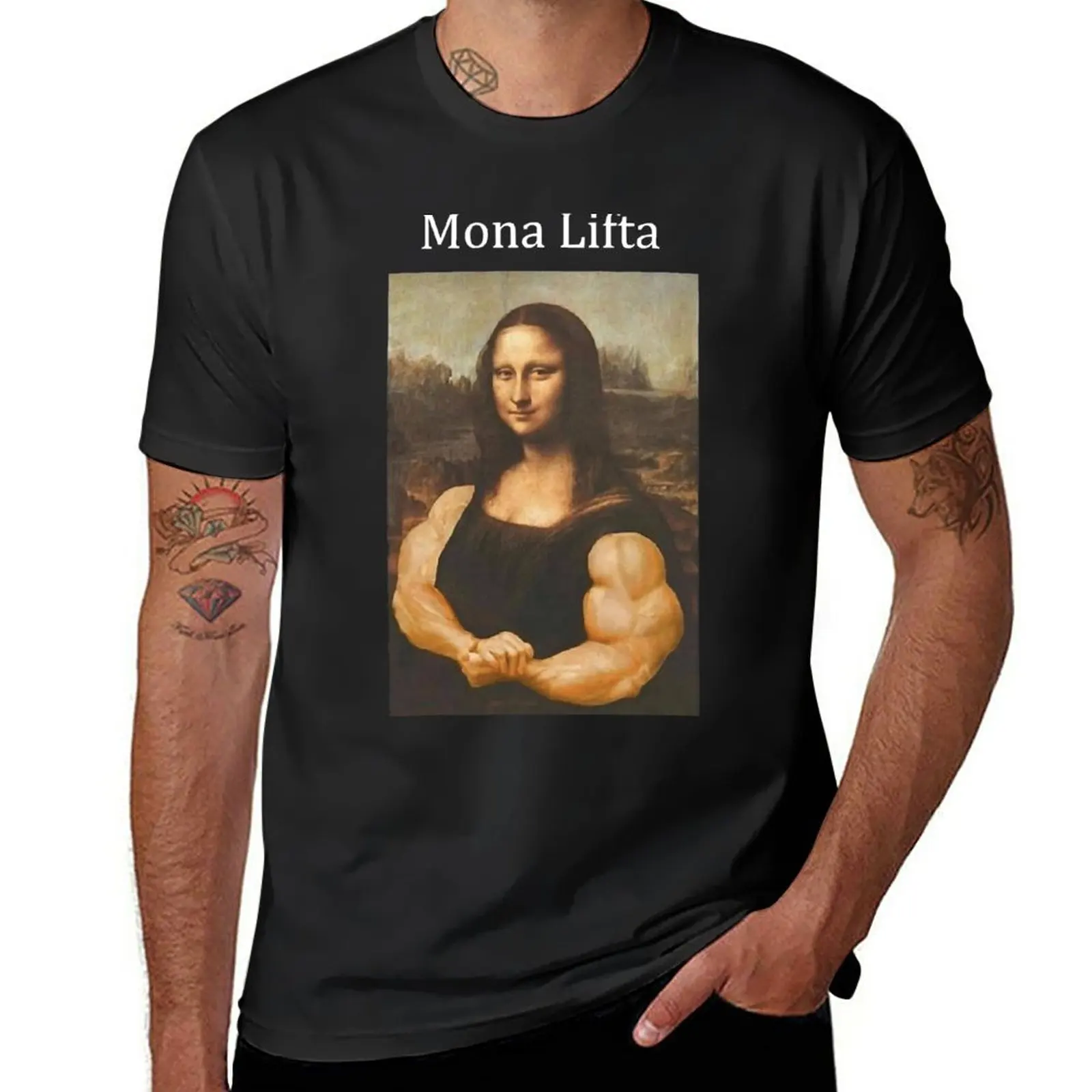 

New Mona Lifta T-Shirt boys t shirts kawaii clothes korean fashion mens t shirts casual stylish