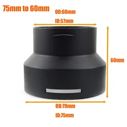 Multi - Size Diesel Heater Air Duct Connector Reducer (75 to 60mm)