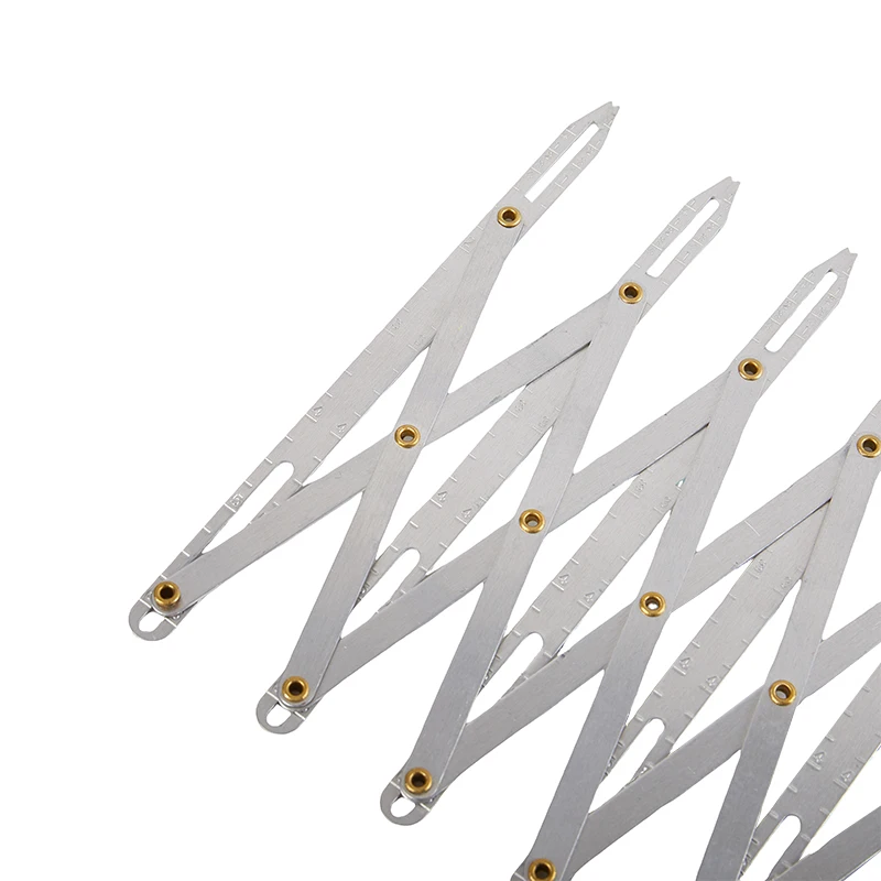 Jauge De Couture Extensible En Acier Inox – Outil De Marquage Pour Boutonnières