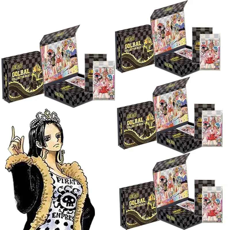 Carte Da Collezione Di Un Pezzo All'Ingrosso Global Collector Box Booster Rare Collector'S Edition Treasure Anime Playing Game Cards