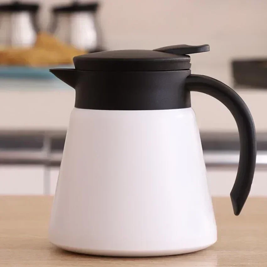 600ml Thermal Coffee Carafe Stainless Steel Double...