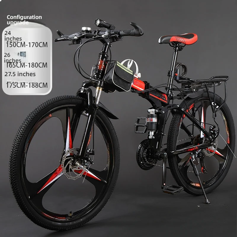 Bicicletas todoterreno de doble uso para desplazamientos y entretenimiento en montaña para hombres y mujeres, bicicletas de montaña para adultos