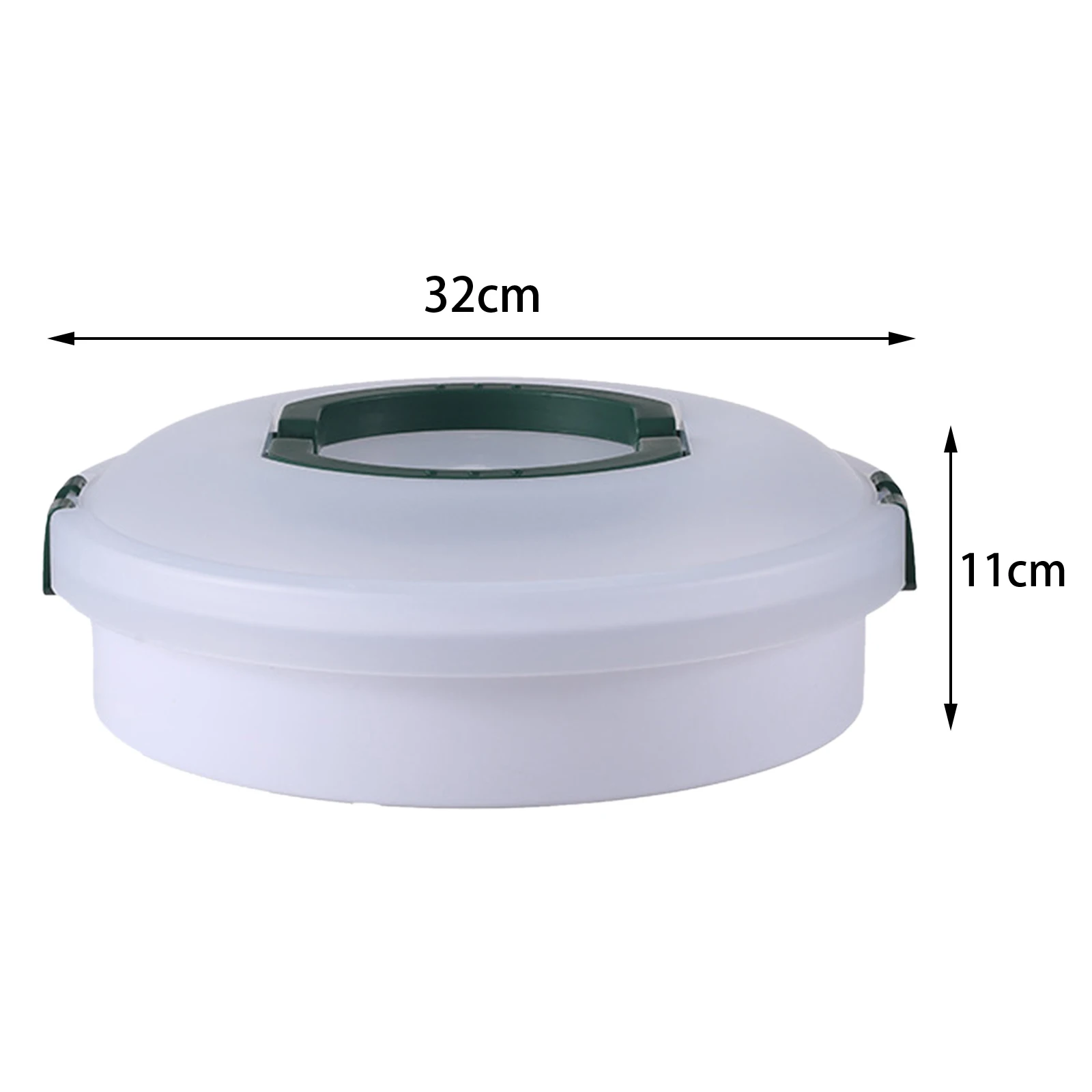 Convenient Cake Carrier Portable Buckle PP Cake Box Baking Packaging Box with Handle Handy Cupcake Holder Tray Cake Packaging 6